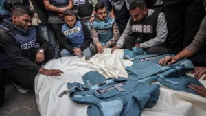 نقابة الصحفيين: 232 صحفيا وصحفية استشهدوا منذ بدء العدوان آخرهم إبراهيم حجاج